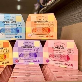 Mặt Nạ Banobagi STEM CELL HỘP 10 MIẾNG ĐỦ MÀU