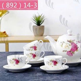 BỘ BÌNH TRÀ HỌA TIẾT SANG TRỌNG HÀN QUỐC