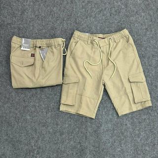 quần sort kaki túi hộp