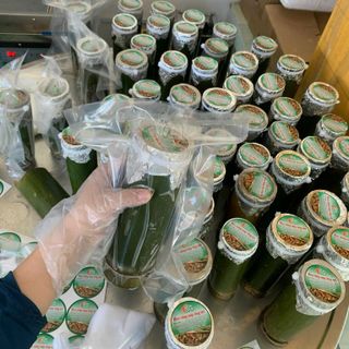 Thịt heo Tây Nguyên núp ống tre 500g