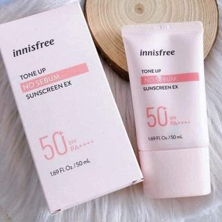 Kem Chống Nắng Inni.sfree Tone Up No Sebum Sunscreen EX SPF50 PA++++ 50mL