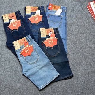 Short jean nam. Co giãn nhiều  Fhom slim   Dài chấm gối