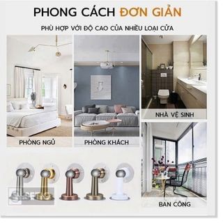 BỘ CHẮN CỬA, HÍT CỬA NAM CHÂM INOX
