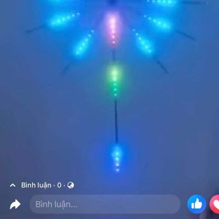 Bộ pháo hoa dính tường ngoài trời