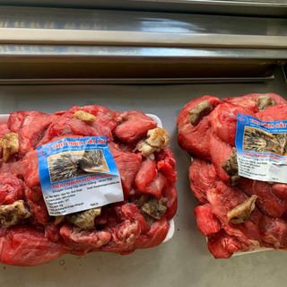 Thịt nhím cắt lát - đóng gói 1kg