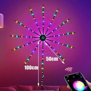 Nháy trang trí tết cảm ứng âm thanh argb 10m