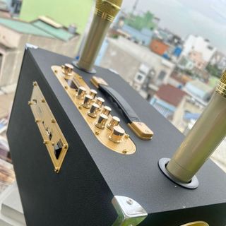 Loa Bluetooth kèm 2 mic Vb8888 2 bas16 ! 🎼🎼🎼