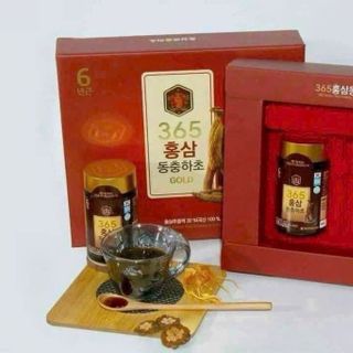 Cao hồng sâm đông trùng hạ thảo 365 2 lọ, 4 lọ