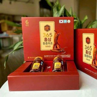 Cao hồng sâm đông trùng hạ thảo 365 2 lọ, 4 lọ