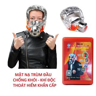 MẶT NẠ PHÒNG KHÓI THOÁT HIỂM KHẨN CẤP, PHÒNG CHÁY CHỮA CHÁY, MẶT NẠ CỨU SINH