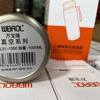 BÌNH GIỮ NHIỆT INOX 304 1000ML BAOL WL31