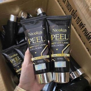 Kem Peel Lột Lạnh Collagen Nicolas Chính Hãng Mask Peel Whiteing -100ml