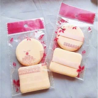 Cặp Bông phấn trang điểm