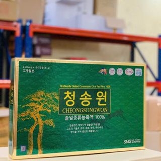 Tinh dầu thông đỏ samsung 180 viên