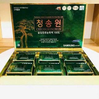 Tinh dầu thông đỏ samsung 180 viên