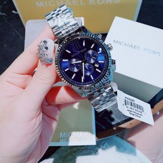 ĐỒNG HỒ NAM CAO CẤP MỚI NHẤT M KORS MẶT CHONOGRAP DÂY THÉP