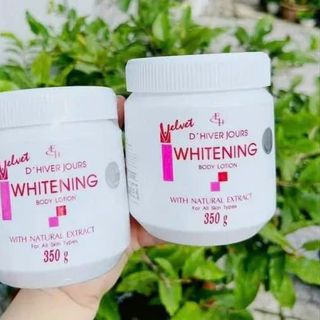 Kem Dưỡng Trắng Da Velvet Whitening Body Lotion - 350g