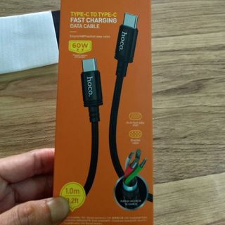 Cáp xạc nhanh 60w Hoco cho dòng máy Type C - Type C
