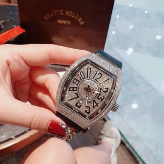 ĐỒNG HỒ NAM SIÊU CẤP MỚI NHẤT F.RANK MÁY CƠ MẶT FULL XOÀN