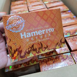 Kẹo Sâm vị mật ong H.A.M.E.R PRO 66F86K (Hộp 33 viên)