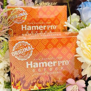 Kẹo Sâm vị mật ong H.A.M.E.R PRO 66F86K (Hộp 33 viên)