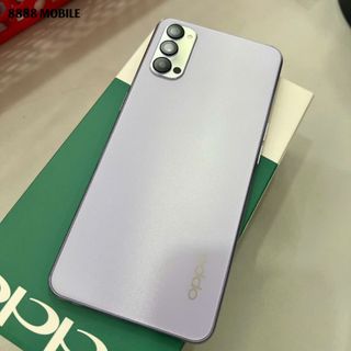 Chính Hãng Điện Thoại Oppo Reno 4 5G RAM 8GB/256GB - Đỏ Tím Xanh Ngọc, Thiết Kế Sang Trọng