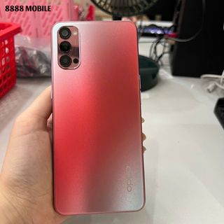 Chính Hãng Điện Thoại Oppo Reno 4 5G RAM 8GB/256GB - Đỏ Tím Xanh Ngọc, Thiết Kế Sang Trọng