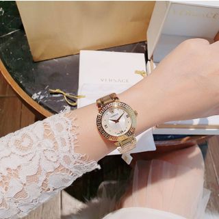 ĐỒNG HỒ NỮ CAO CẤP MỚI NHẤT VERS DÂY THÉP MẶT VÂN XÀ CỪ