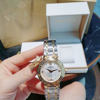 ĐỒNG HỒ NỮ CAO CẤP MỚI NHẤT VERS DÂY THÉP MẶT VÂN XÀ CỪ