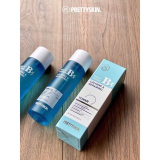 NƯỚC HOA HỒNG PHỤC HỒI, DƯỠNG TRẮNG PRETTY SKIN MULTI HYDRA B5 CALMING & REPAIRING TONER - 205ML