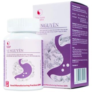 Viên uống Vị Nguyên hỗ trợ giảm acid dịch vị, bảo vệ niêm mạc dạ dày (90 viên)