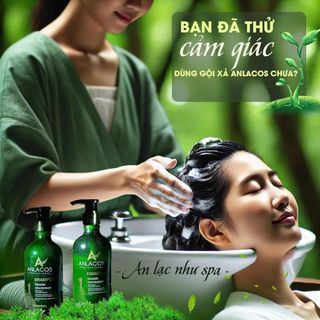 Bộ dầu gội dưỡng sinh thảo dược Anlacos