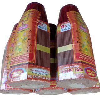 Nhang thơm hảo hạng Bo vàng THÀNH TÂM, bó lục giác