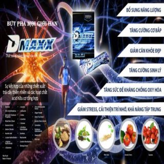 DMAXX thức uống bổ sung vitamin năng lượng có đường DAMODE 70 gói màu xanh mỗi gói 22gr