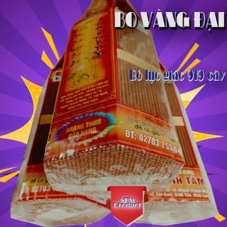 Nhang thơm hảo hạng Bo vàng THÀNH TÂM, bó lục giác