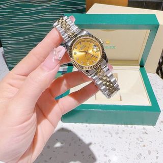 ĐỒNG HỒ NAM NỮ CAO CẤP MỚI NHẤT RÔ LE MÁY CƠ MẶT SAPHIRE VIỀN NIỀNG KHÍA