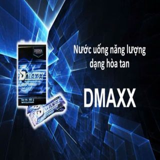 DMAXX thức uống bổ sung vitamin năng lượng có đường DAMODE 16 gói màu xanh mỗi gói 22gr