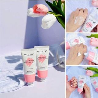 Kem Dưỡng Da Tay và Móng Mềm Mịn Hương Nước Hoa Whisis Deep Moisture Hand & Nail Cream Dưỡng Ẩm Dưỡng Sáng Phục Hồi
