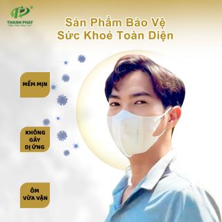 [Thùng 100 Cái] Khẩu Trang 5D Chill Mask Dạng Túi Tiện Lợi - Y Tế Thành Phát