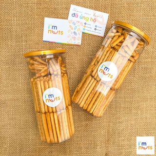 Bánh quy đũa mặn và Bánh quy cá chấm sữa tuổi thơ