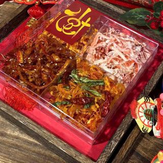SET KHÔ TỨ VỊ, VẠN SỰ NHƯ Ý, MÓN QUÀ Ý NGHĨA 400G - WINNIE HOUSE
