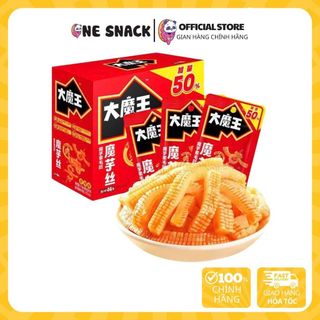Bao Tử Bò Chay Vị Cay (18+9)g - 盐津铺子-大魔王丝香辣味(18+9)g | Yanjinpuzi Spicy Konjac (18+9)g - One Snack