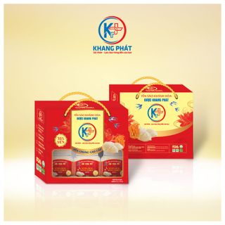 Tổ Yến Chưng Đường Ăn Kiêng Dược Khang Phát (Thùng 12 Hộp Quà x 6 Hũ 70ml)