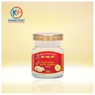 Tổ Yến Chưng Đường Ăn Kiêng Dược Khang Phát (Thùng 12 Hộp Quà x 6 Hũ 70ml)
