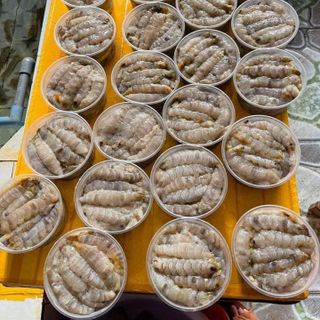 bề bề hay gọi là tôm tít đã lột vỏ lam sạch
