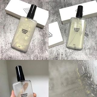 Xịt Khóa Nền 3 CE Shimmer Makeup Fixer Có Nhũ