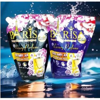 Nước giặt xả Paris 2kg2 Đậm Đặc Lưu Hương, thùng 8 túi