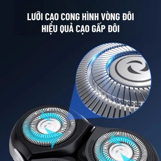 Máy Cạo Râu Kèm Bộ Dụng Cụ Grooming Kit 4 Trong 1 Hyundai PHT083BK