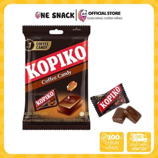 Kẹo Cà Phê Kopiko 140g - Vị Ngon Đậm Đà, Tỉnh Táo Mỗi Ngày | Kopiko Coffee Candy - One Snack