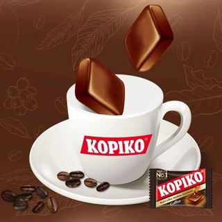 Kẹo Cà Phê Kopiko 140g - Vị Ngon Đậm Đà, Tỉnh Táo Mỗi Ngày | Kopiko Coffee Candy - One Snack